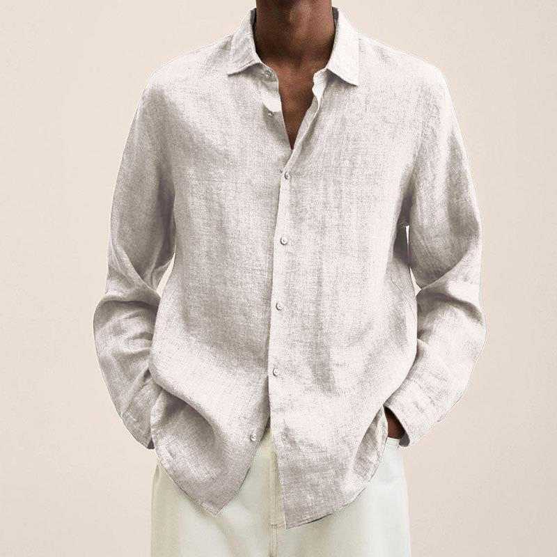 Raymond | Men's Classic Long Sleeve Button-Down Shirt