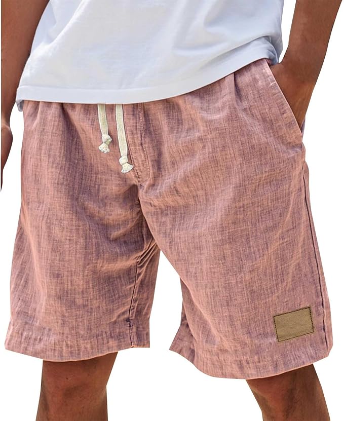 Luke - Men's Relaxed Casual Lace Shorts for Summer
