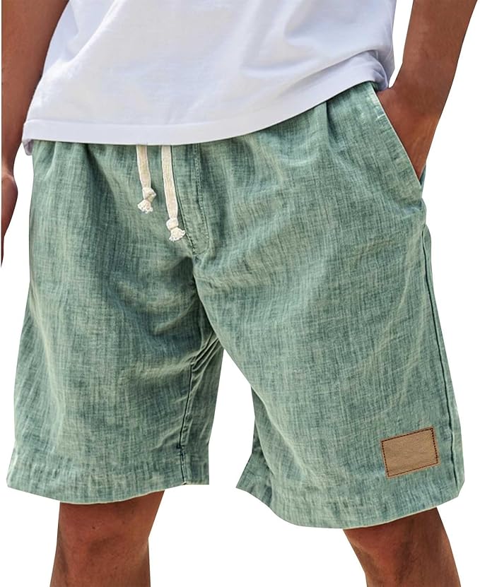 Luke - Men's Relaxed Casual Lace Shorts for Summer