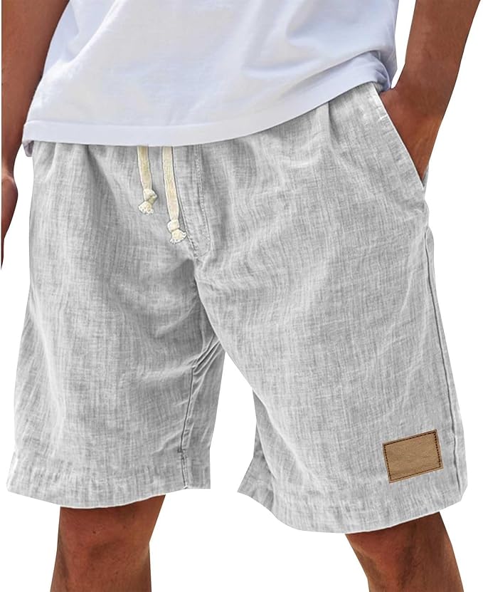 Luke - Men's Relaxed Casual Lace Shorts for Summer