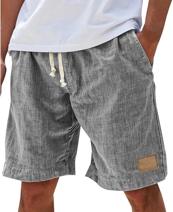 Luke - Men's Relaxed Casual Lace Shorts for Summer