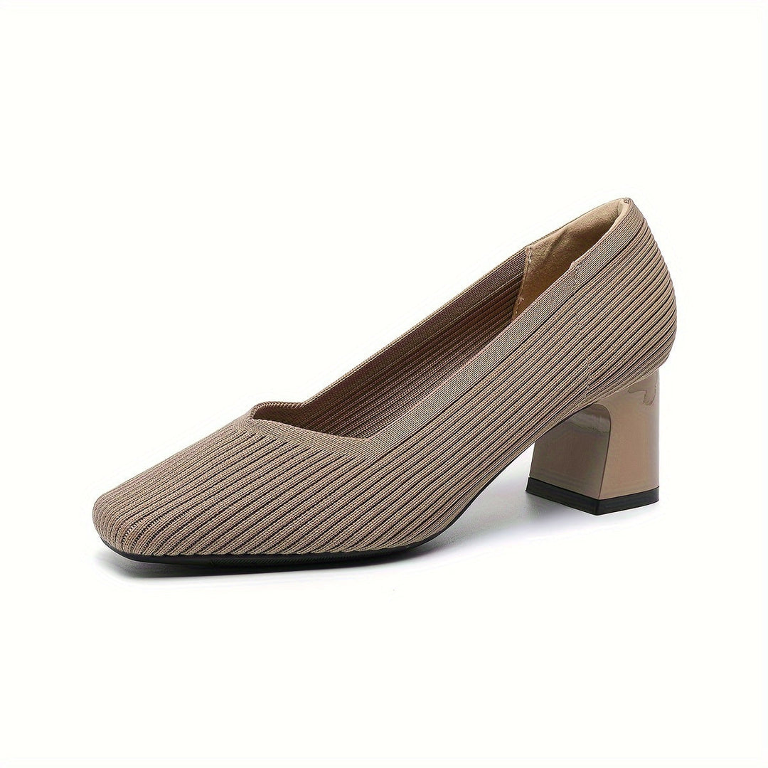 Linda | Women's Comfortable Square-Heel Dress Shoes