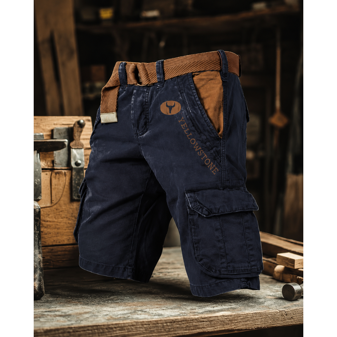 Danny | Men's Cargo Shorts with 6 Utility Pockets