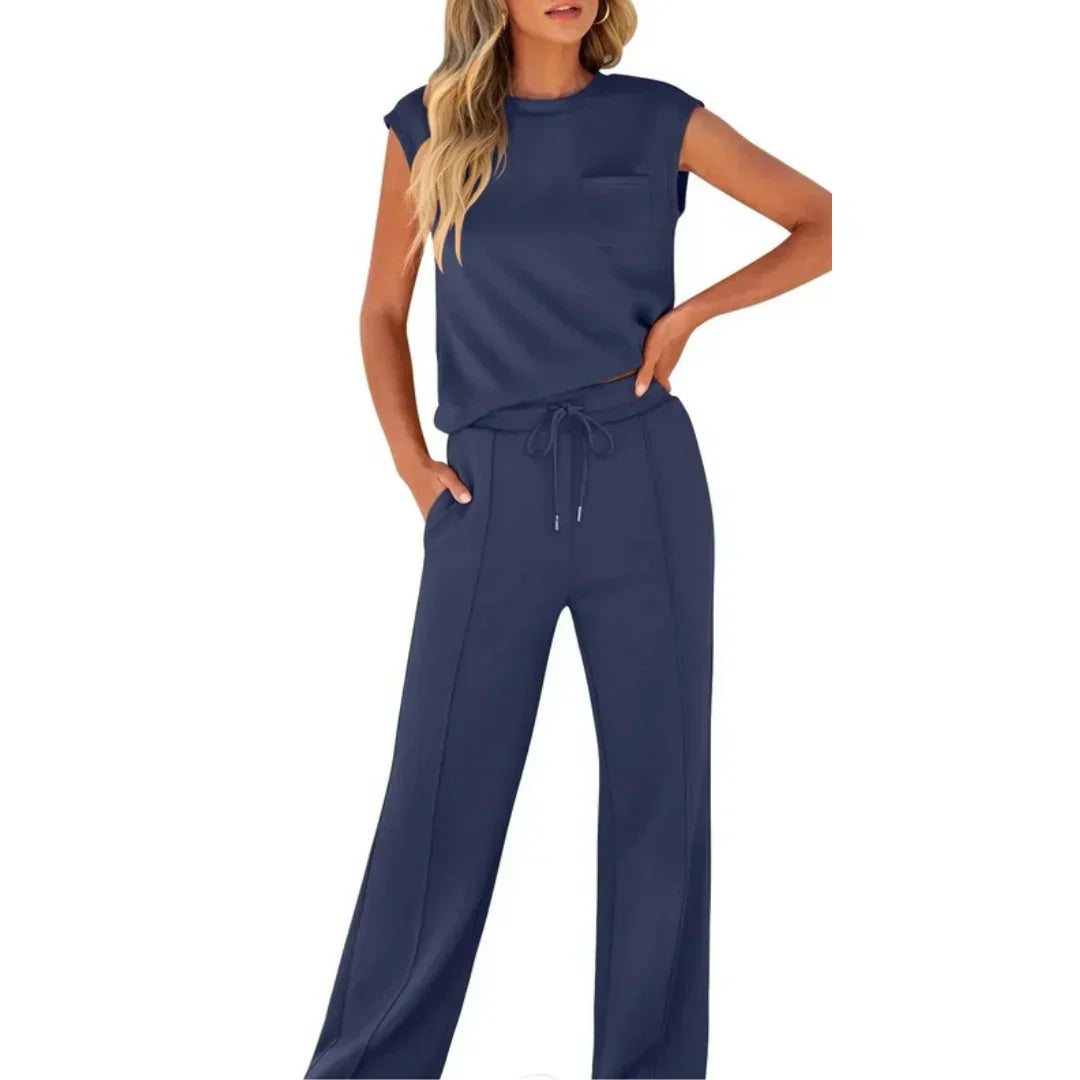 Elle | Women's Soft Lounge Co-Ord Set — Relaxed Fit