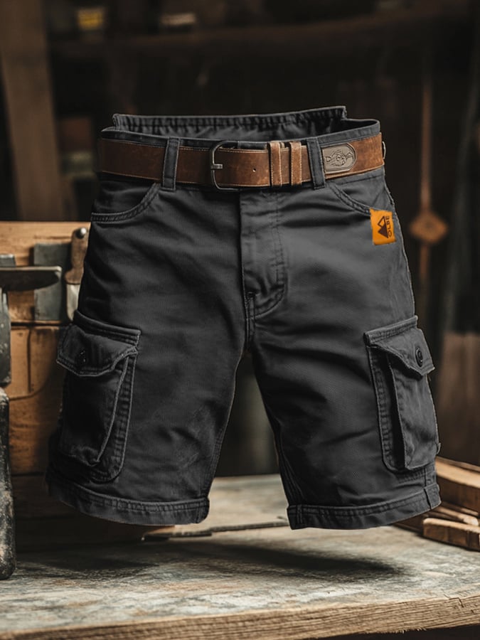 Adam | Men's Relaxed-Fit Vintage Cargo Pants with Pockets