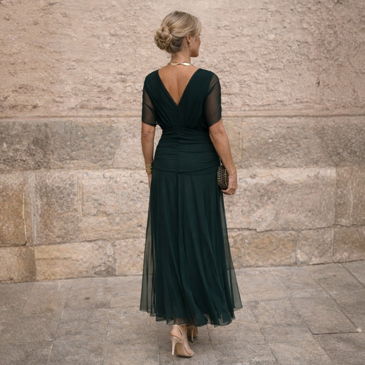 ROSSANA – Women's Off-Shoulder Mermaid Maxi Gown