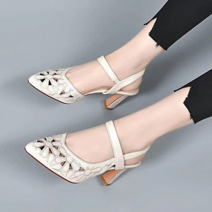 Cynthia | Women's Elegant Comfort Heels — Cushioned Fit