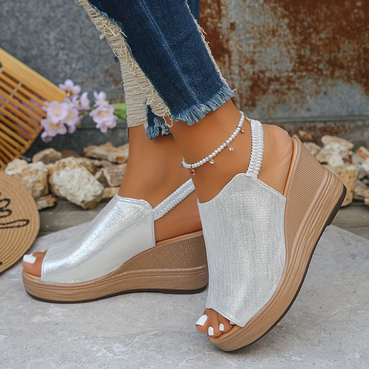 Aurora - Women's Orthopedic Wedge Sandals — All-Day Support