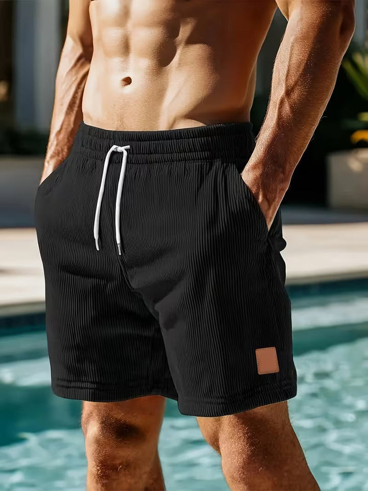 Scott | Men's Textured Relaxed-Fit Casual Shorts
