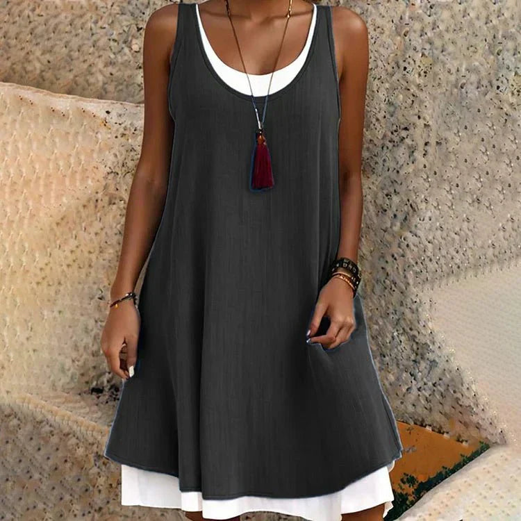 Cove | Women's Sleeveless Midi Dress — Casual Summer Style