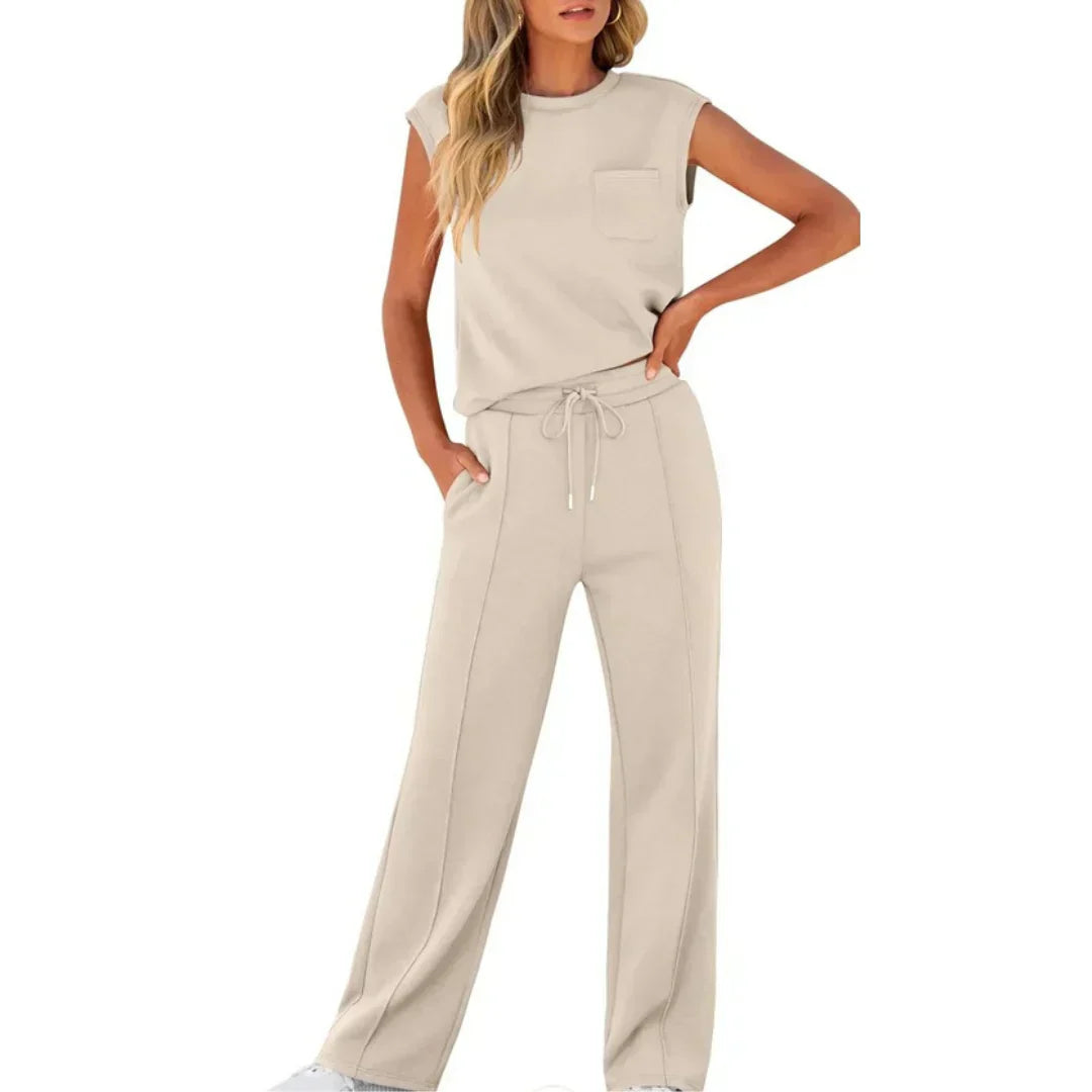 Elle | Women's Soft Lounge Co-Ord Set — Relaxed Fit