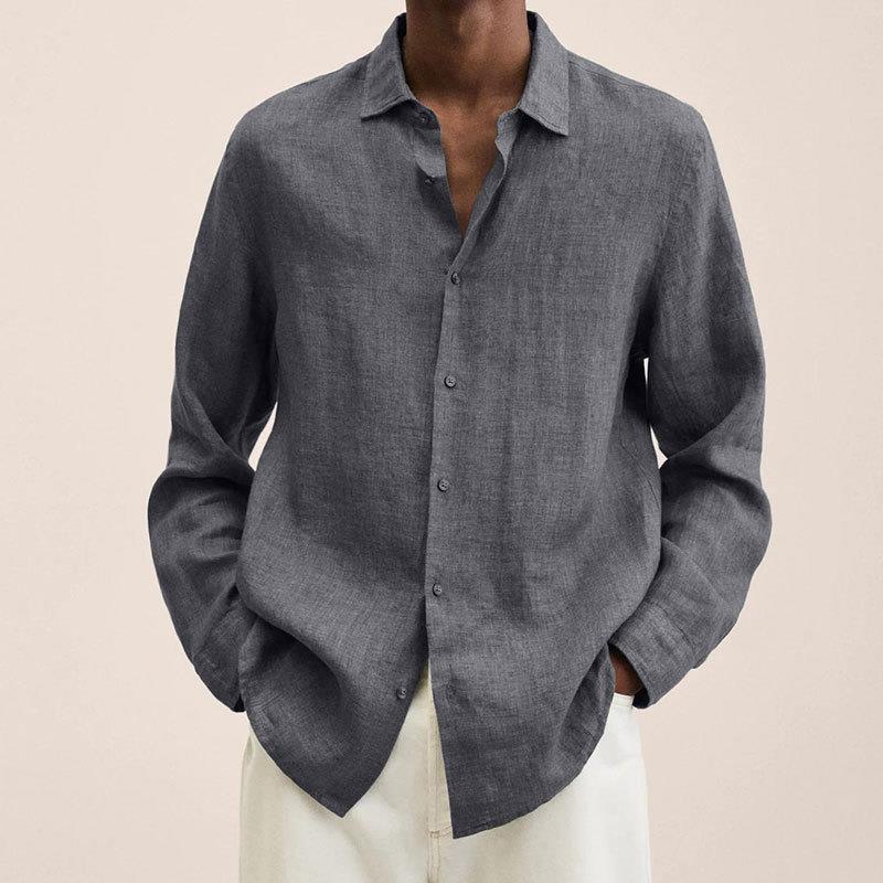 Raymond | Men's Classic Long Sleeve Button-Down Shirt