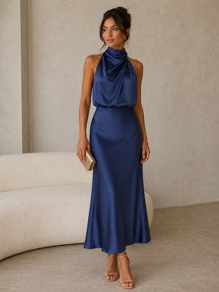 Olivia | Draped Dress