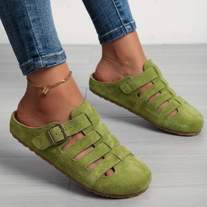 Nathalie | Women's Slip-On Mule Sandals — Everyday Comfort