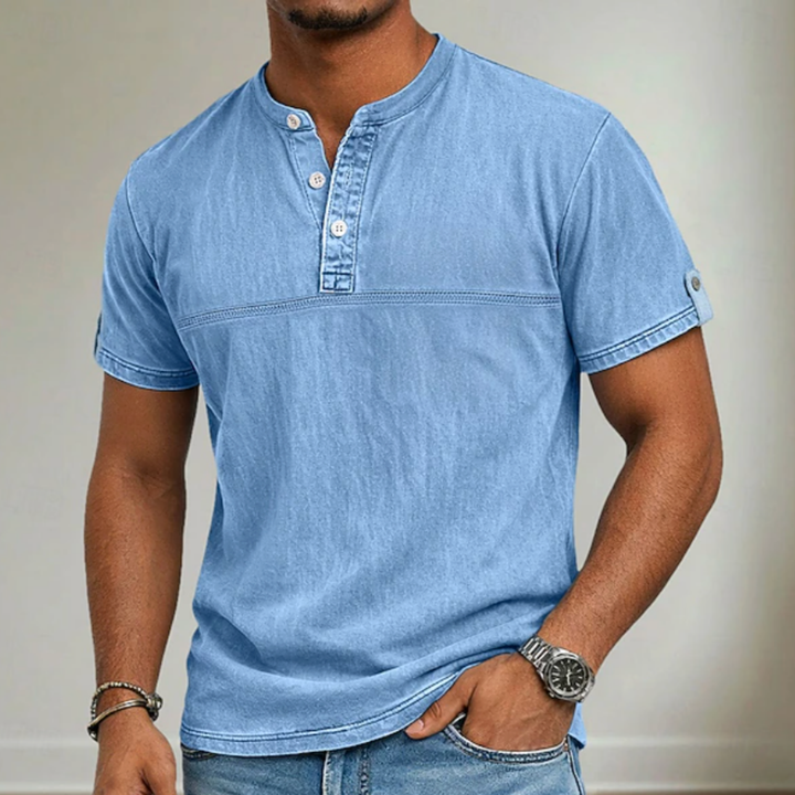 Gaston | Women's Casual Stand Collar Short Sleeve Shirt