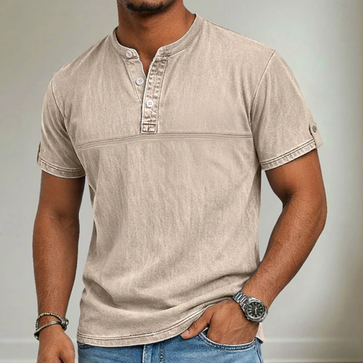 Gaston | Women's Casual Stand Collar Short Sleeve Shirt