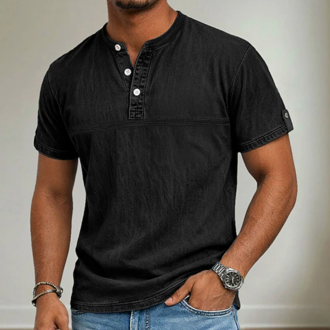 Gaston | Women's Casual Stand Collar Short Sleeve Shirt