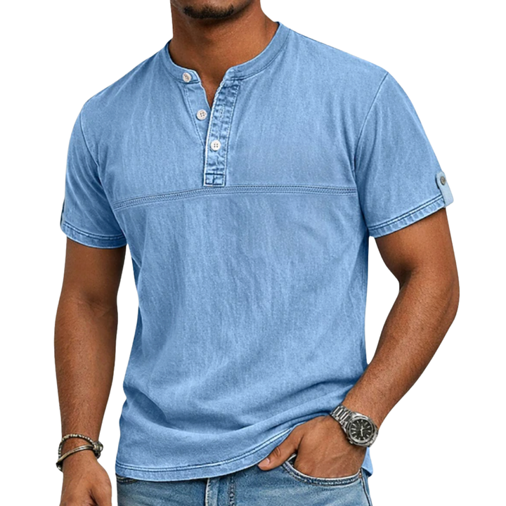 Gaston | Women's Casual Stand Collar Short Sleeve Shirt