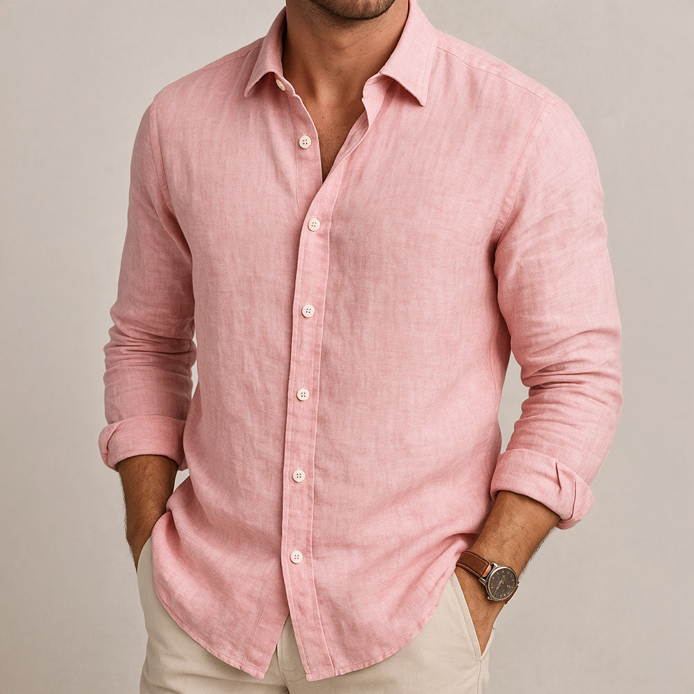 James™ | Breathable Linen Shirt for Men