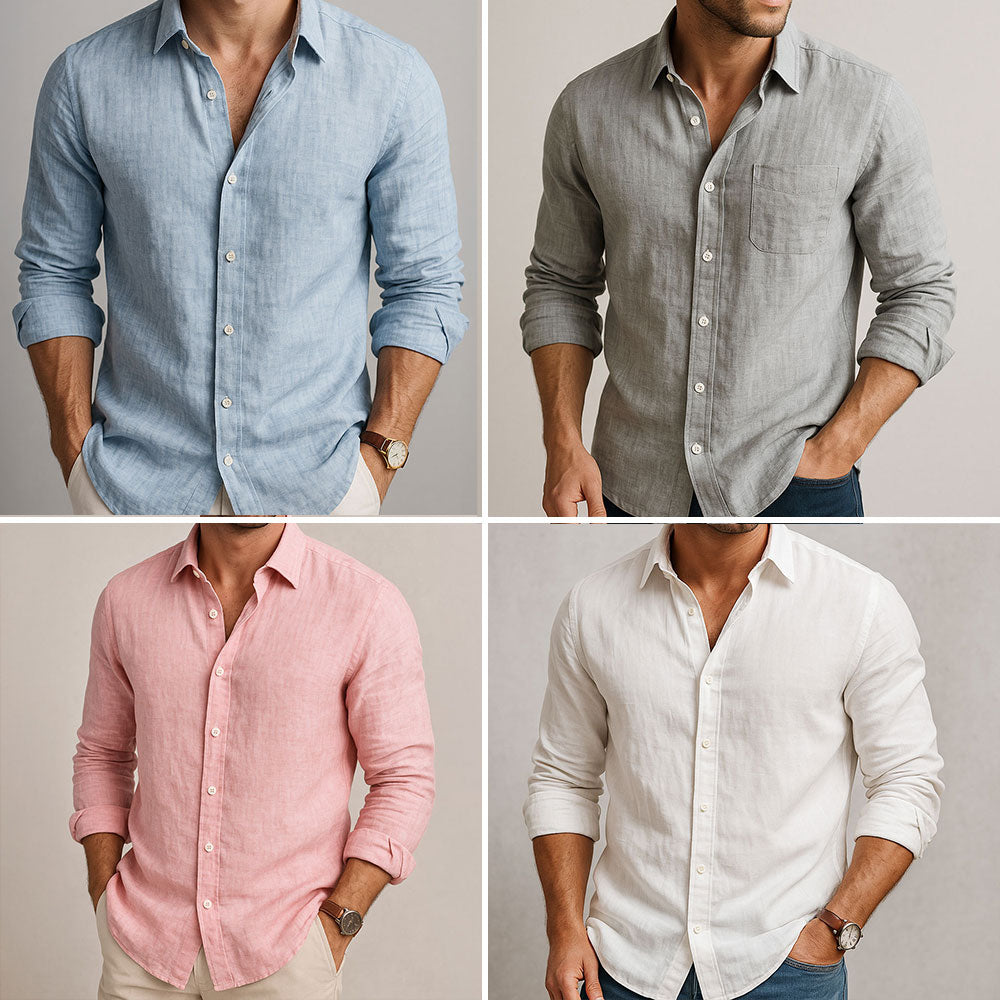 James™ | Breathable Linen Shirt for Men
