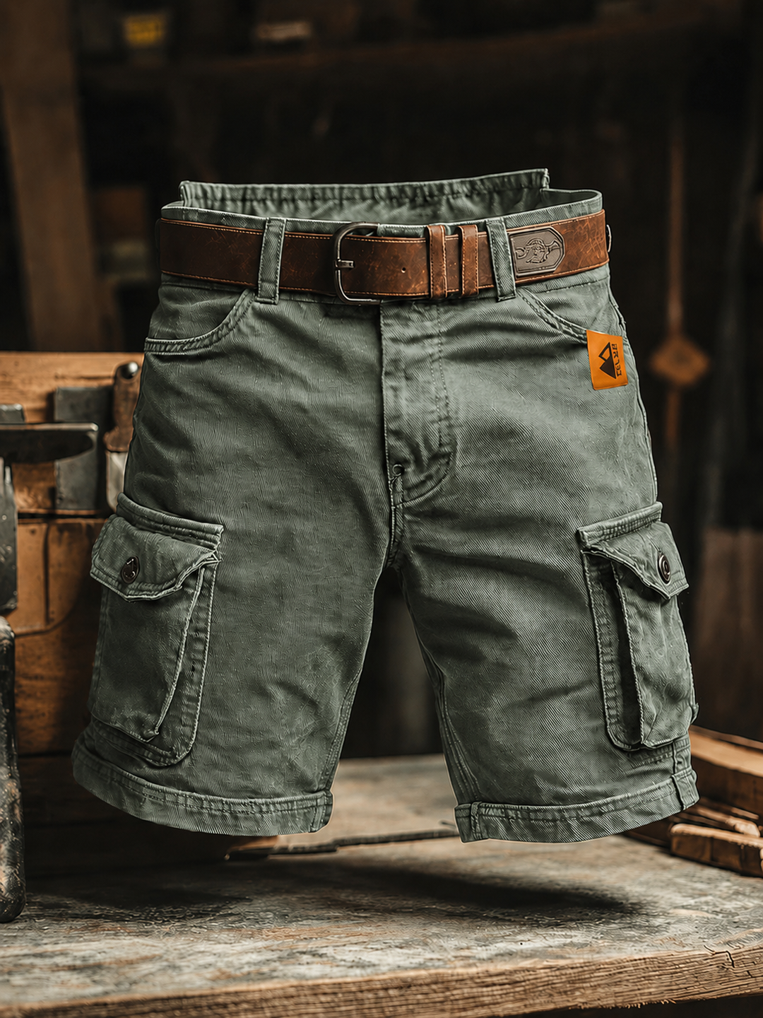 Adam - Men's Relaxed-Fit Vintage Cargo Pants for Outdoors