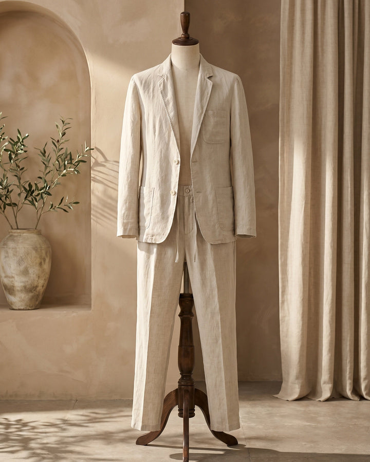 Scarlett™ | Relaxed Linen Suit Set