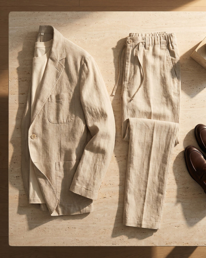Scarlett™ | Relaxed Linen Suit Set