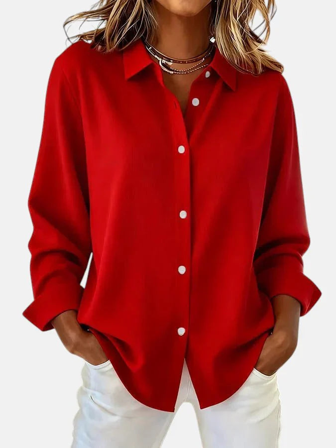Ethan™ | Relaxed-Fit Elegant Blouse