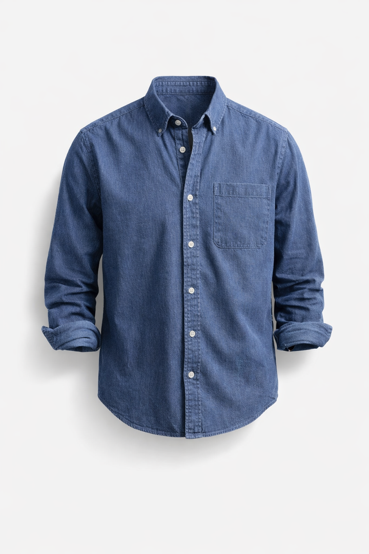 Brent | Men's Classic Button-Down Shirt — Versatile Fit