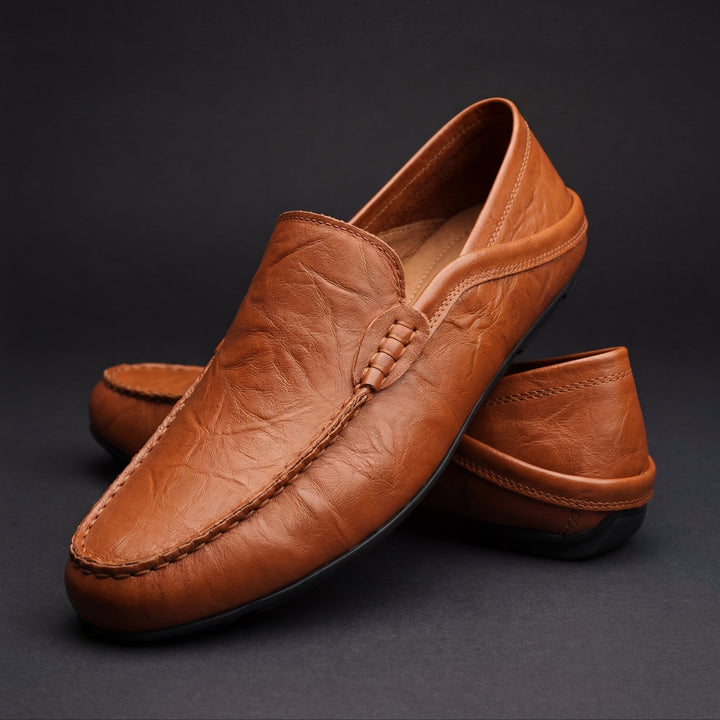 Florence - Women's Classic Slip-On Loafers — Timeless Style
