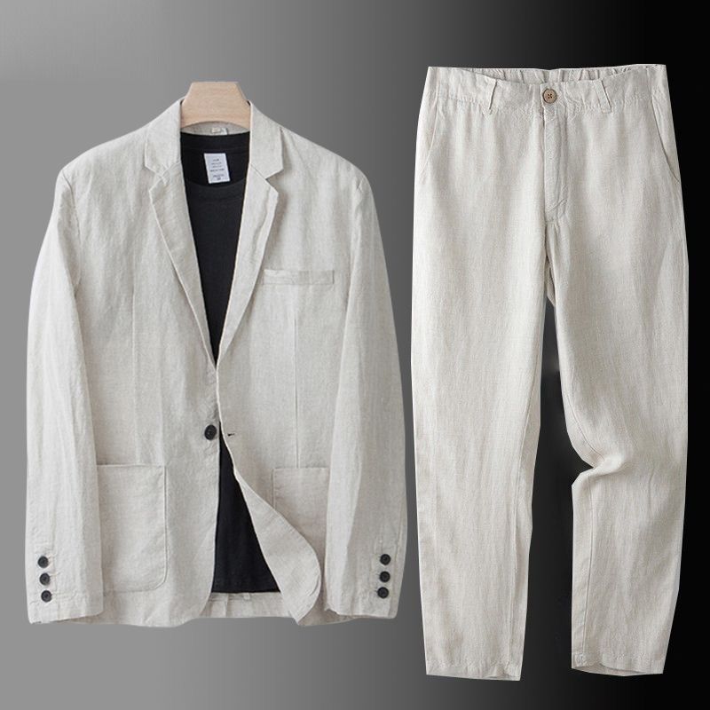 Mia™ | Linen Relaxed Suit Set