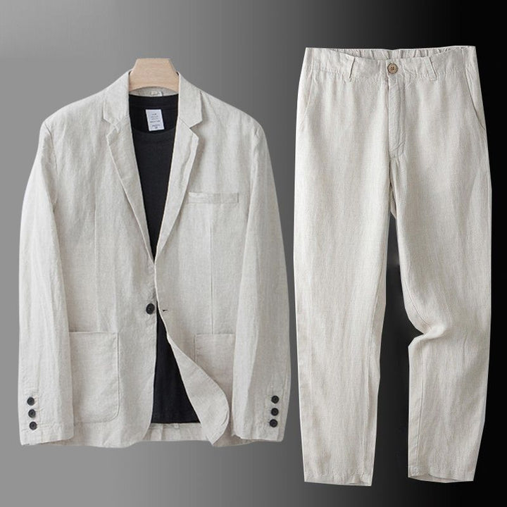 Mia™ | Linen Relaxed Suit Set