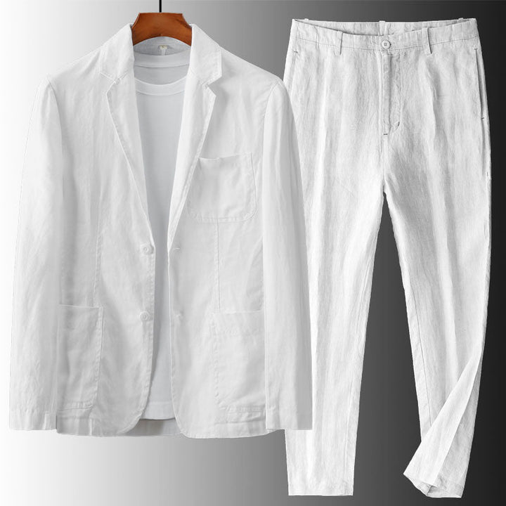 Scarlett™ | Relaxed Linen Suit Set