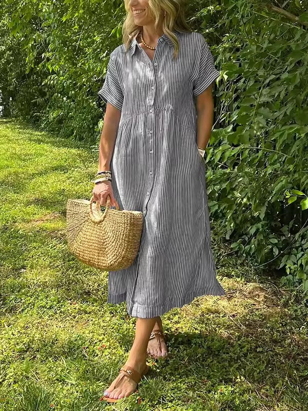 Angela | Women's Flowing Maxi Dress — Summer Style