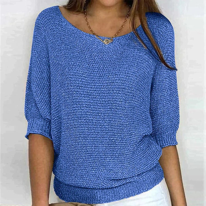 Korus Luxe | Women's Cosy Knit Pullover Top — Relaxed Fit