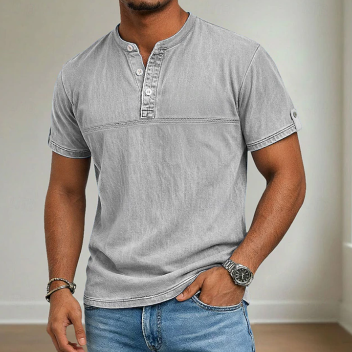 Gaston | Women's Casual Stand Collar Short Sleeve Shirt