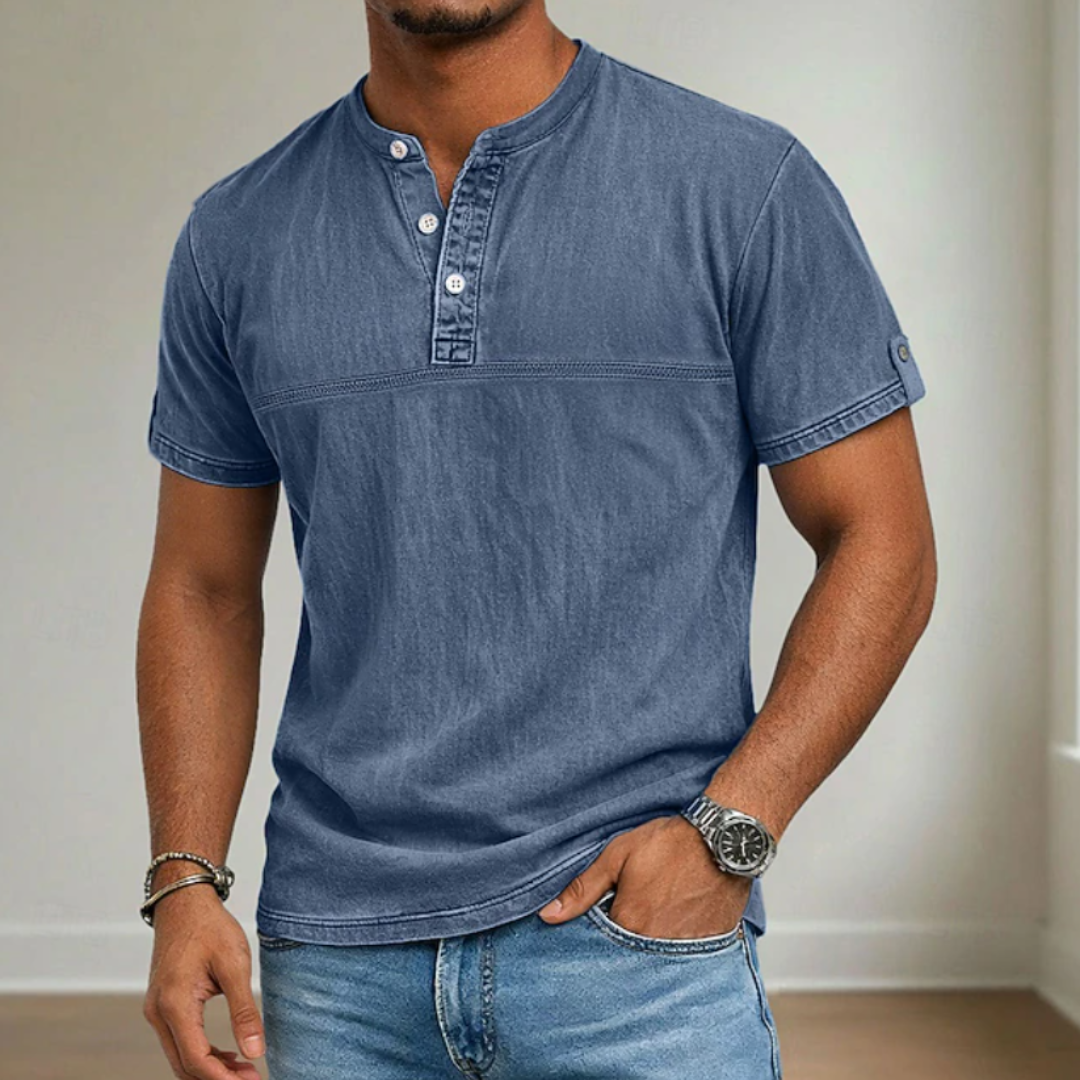 Gaston | Women's Casual Stand Collar Short Sleeve Shirt