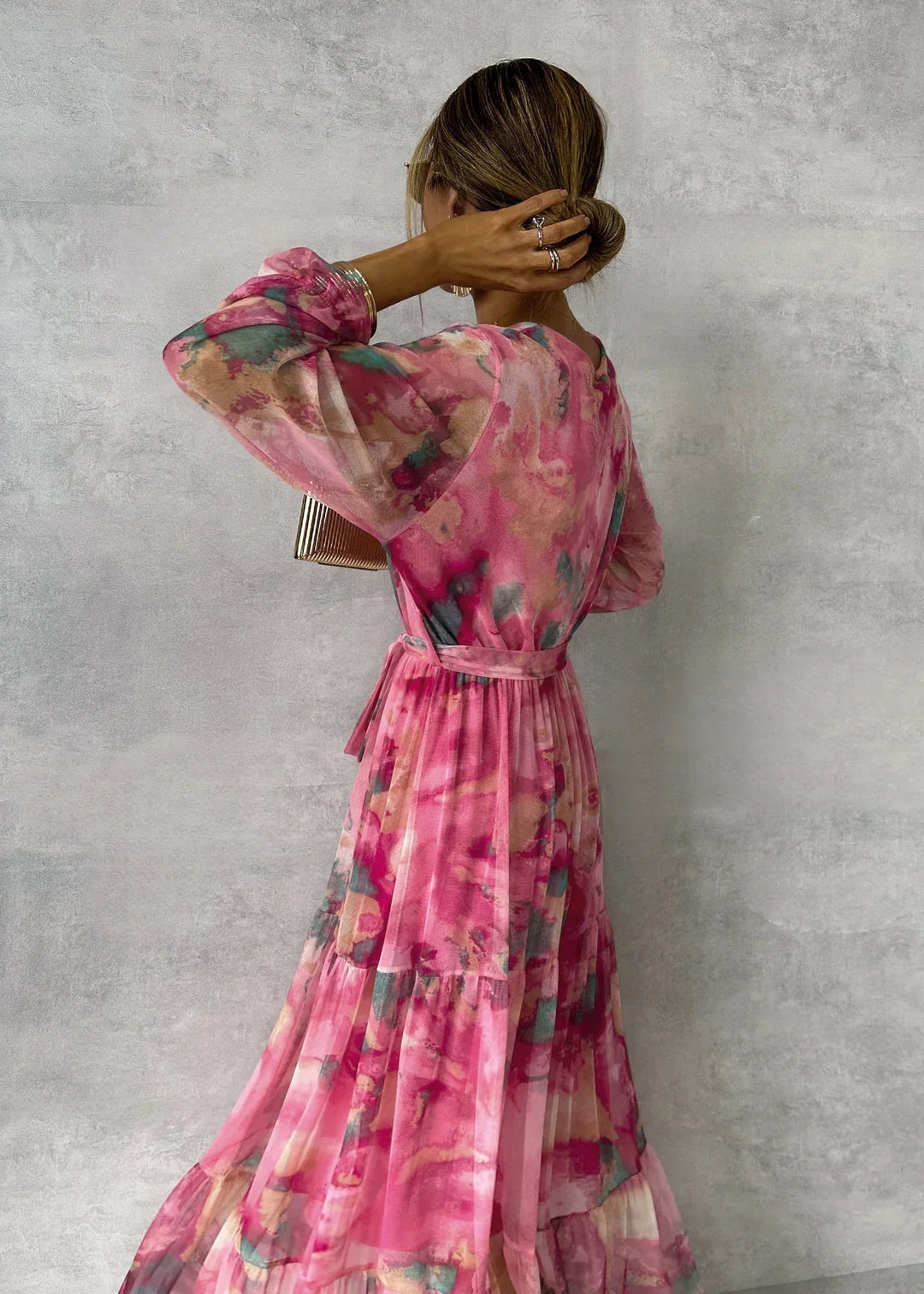 Emma | Wrap Dress with Floral Print