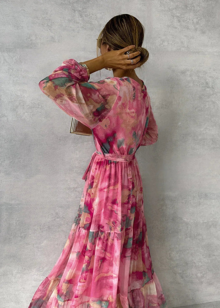 Emma | Wrap Dress with Floral Print