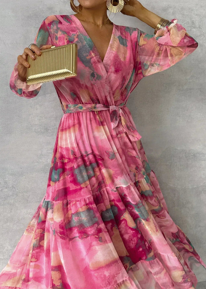 Emma | Wrap Dress with Floral Print