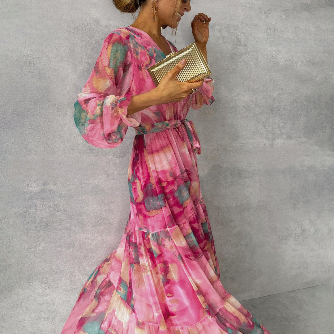 Emma | Wrap Dress with Floral Print