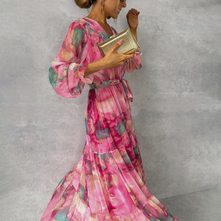 Emma | Wrap Dress with Floral Print