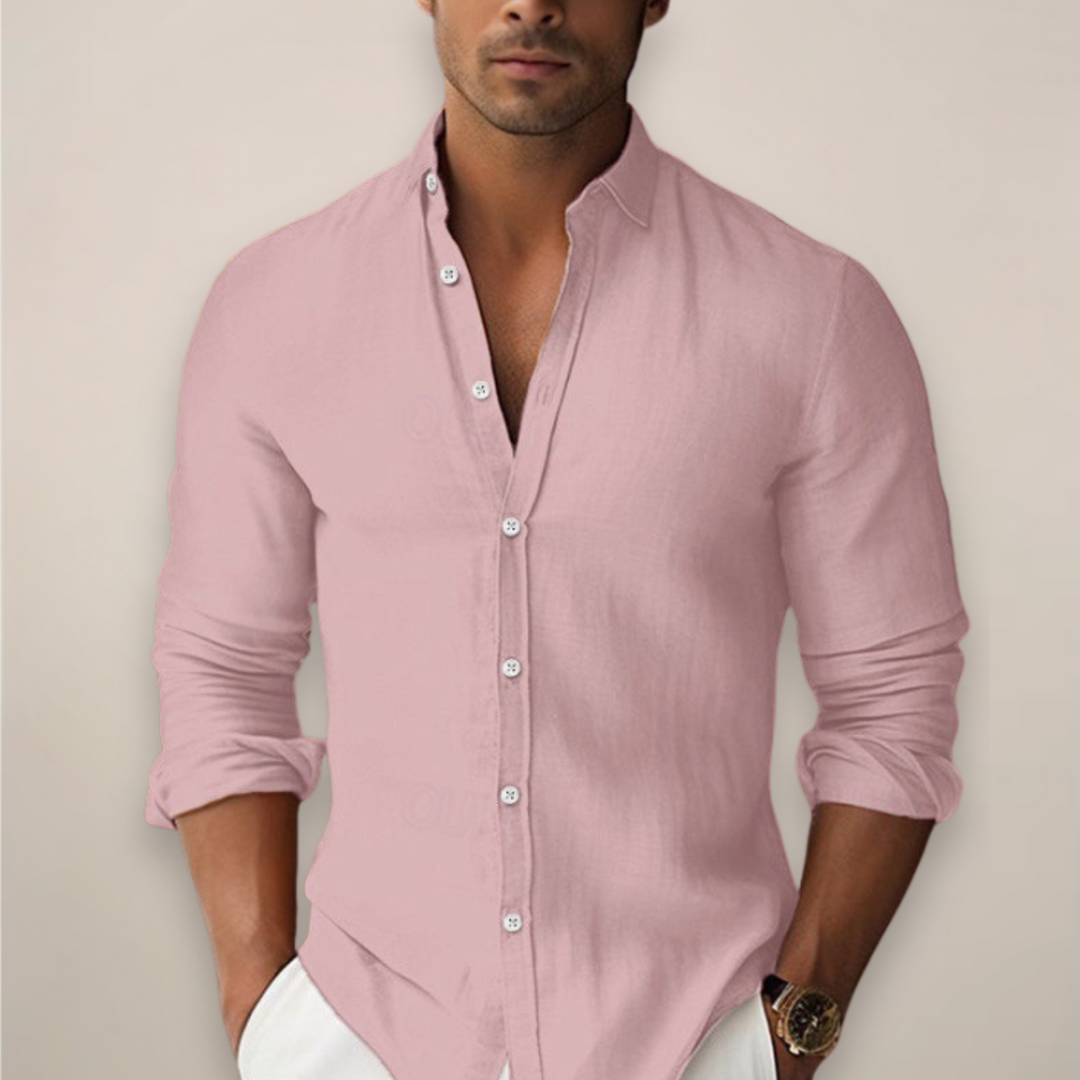 Norman | Men's Casual Button-Up Summer Shirt — Relaxed