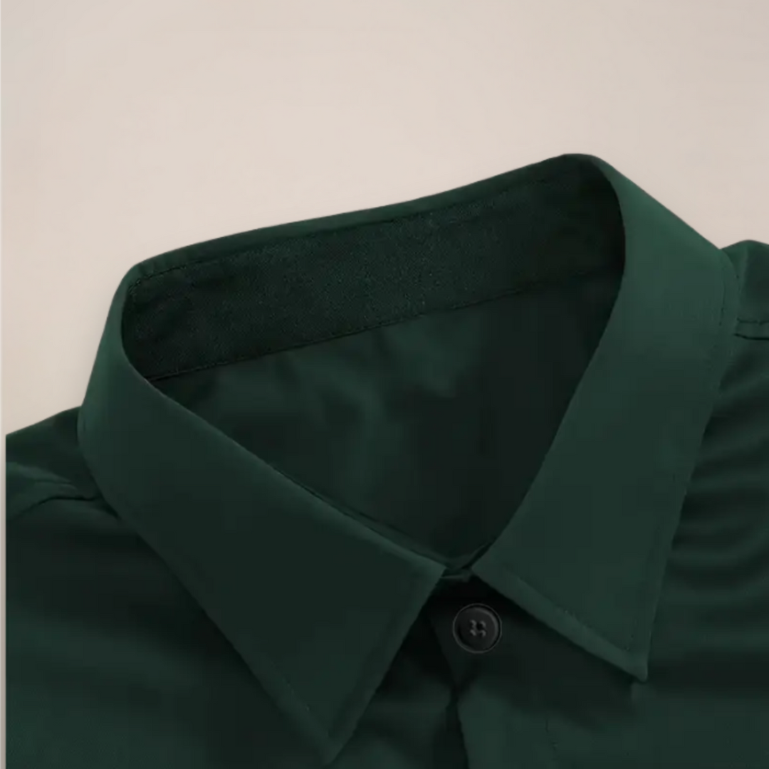 Gerald | Men's Smart Casual Long Sleeve Shirt — Versatile Fit