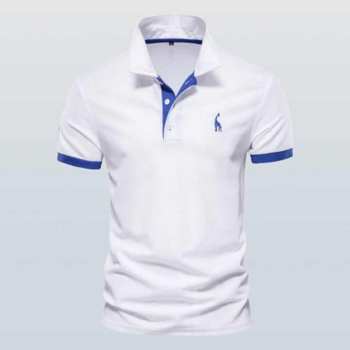 Giuseppe cc | Men's Modern Slim-Fit Polo Shirt
