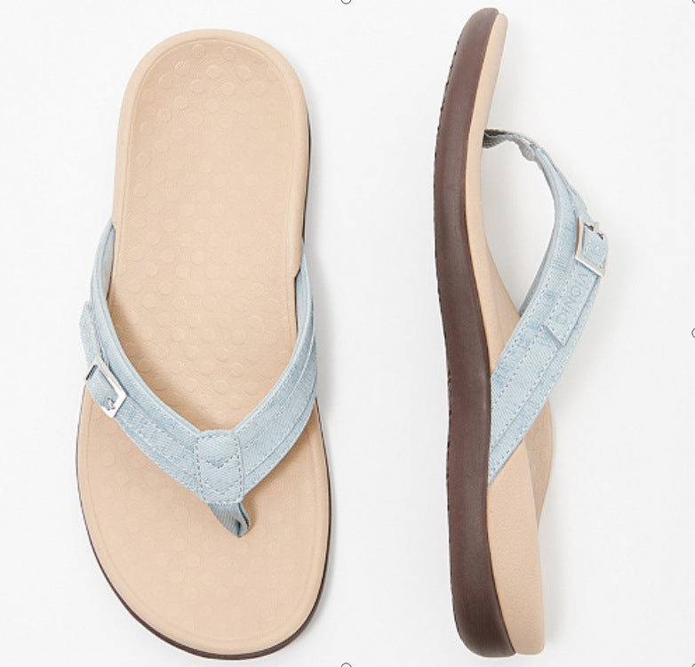 Laura | Women's Orthopedic Comfort Flip Flops — Arch Support