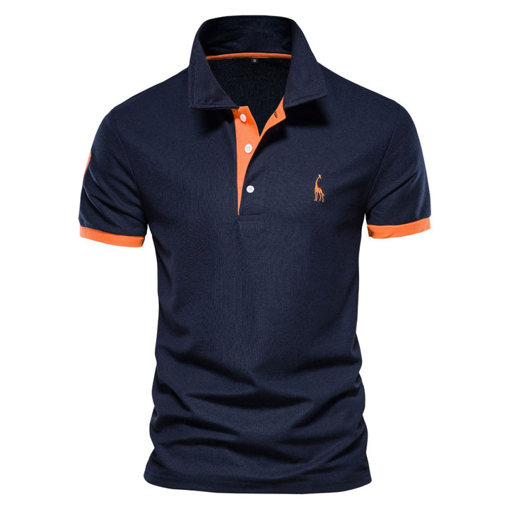 Giuseppe cc | Men's Modern Slim-Fit Polo Shirt