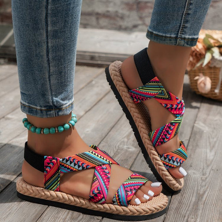 Skylar | Women's Braided Platform Espadrille Sandals