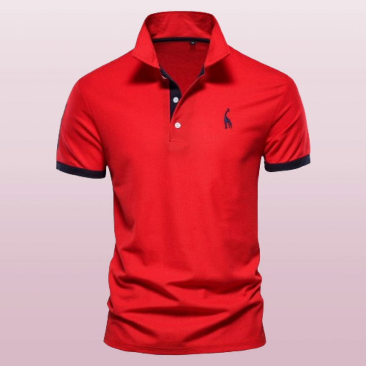 Giuseppe cc | Men's Modern Slim-Fit Polo Shirt