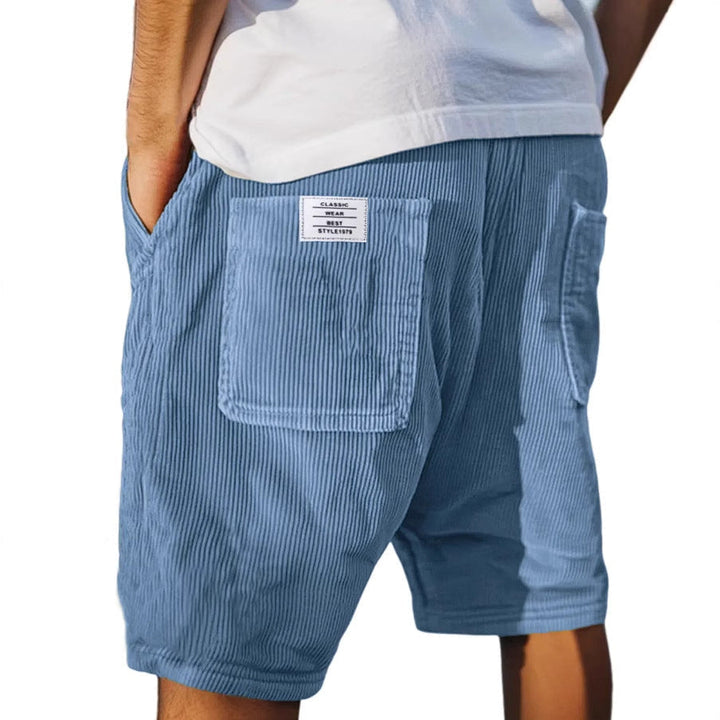 Owen | Men's Relaxed Casual Shorts — Textured Style